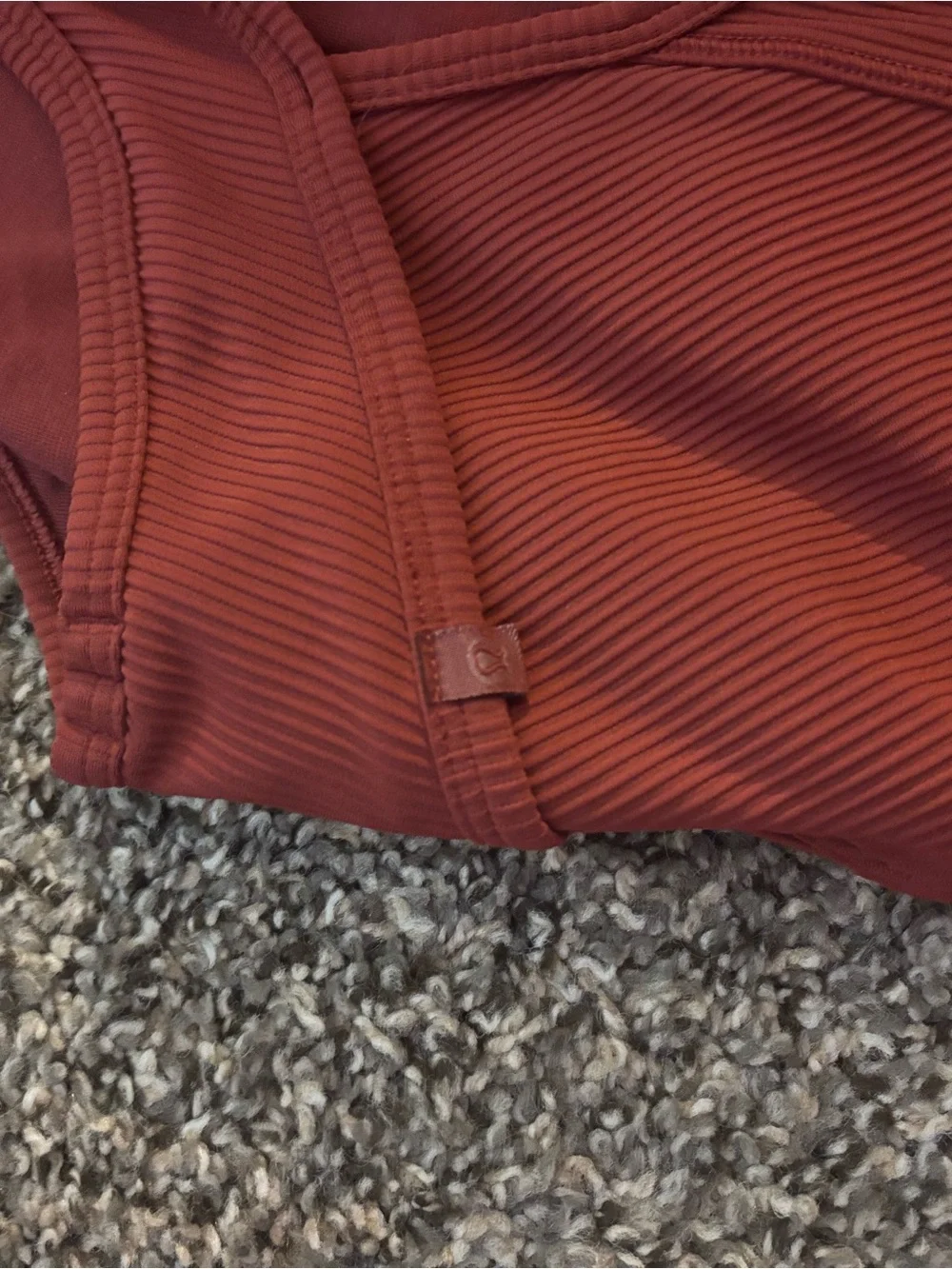 lululemon athletica Sleeveless Midi Dress in Deep Rust